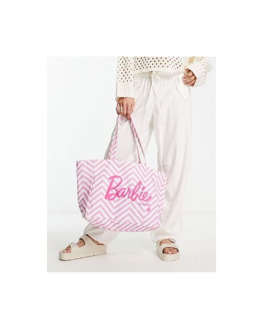 Skinnydip London Pink X Barbie Xl Tote Bag