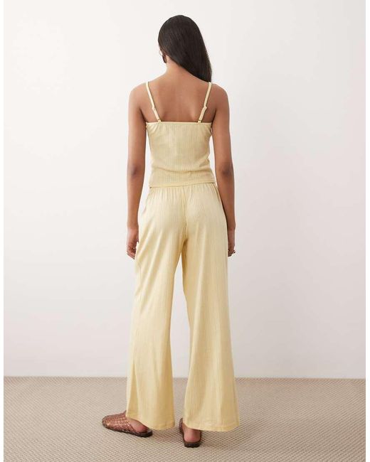 Dippin' Daisy's Natural Dippin Daisy's Pointelle Lounge Pant