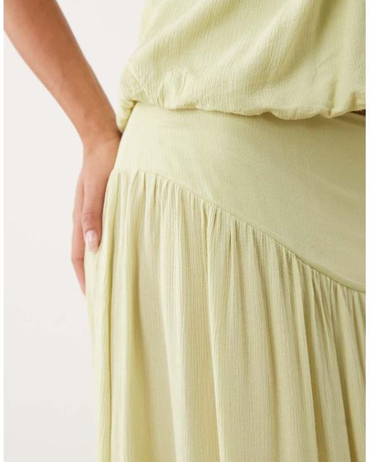 Motel Natural Fang Maxi Skirt Co-ord