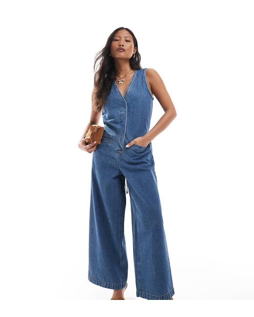 ASOS Asos Design Petite in het Blue