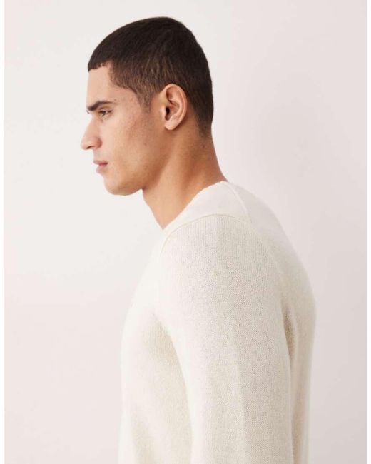 Polo Ralph Lauren Natural Icon Logo Wool Knit Jumper for men