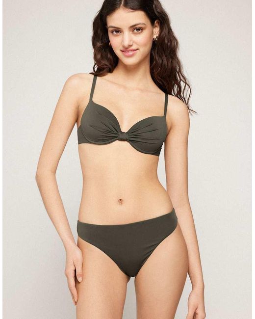 Tezenis Black Timeless Look Bikini Top