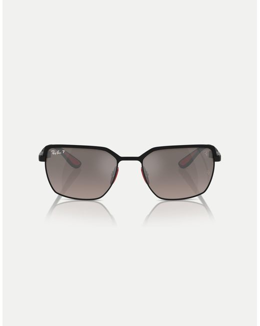 Ray-Ban Multicolor – rb3743m – scuderia ferrari collection – eckige, polarisierte sonnenbrille