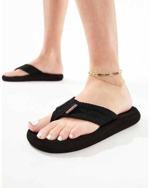 Rocket Dog White Sunset Webbing Flip Flop
