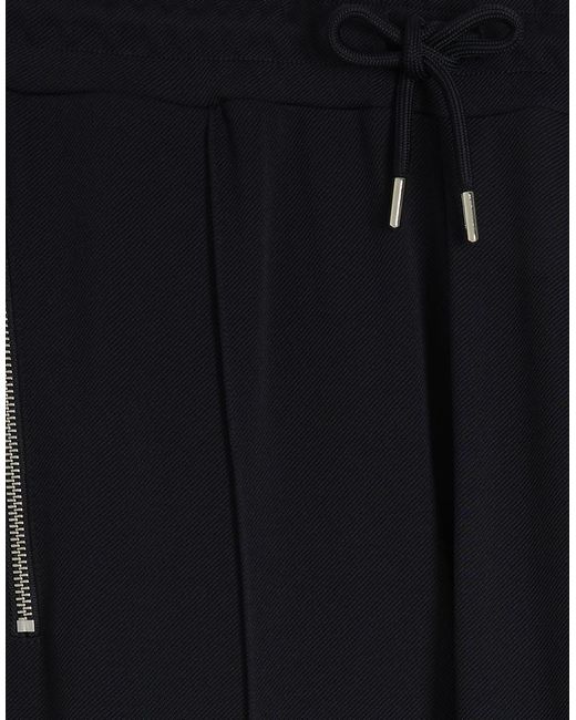 River Island Blue Slim Fit Stretch Textured Smart Joggers for men