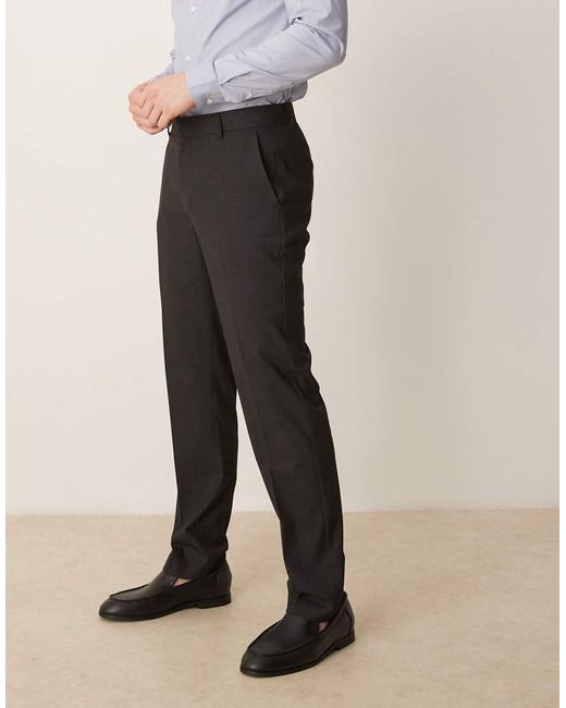 ASOS Natural Tailored Slim Pants for men