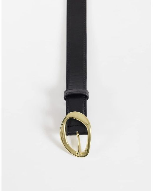ASOS White Asos Design Curve Waist And Hip Bubble Angled Buckle
