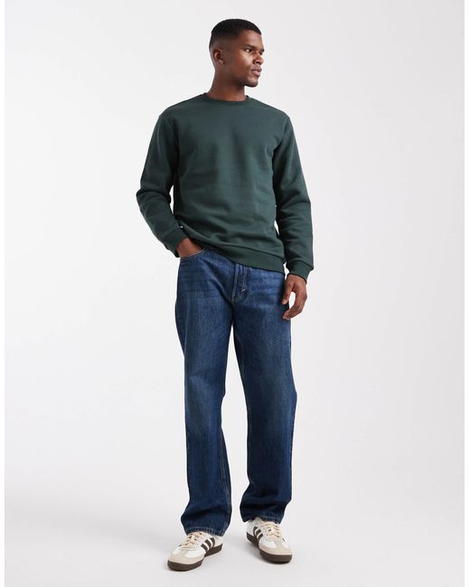 Only & Sons – sweatshirt in Blue für Herren