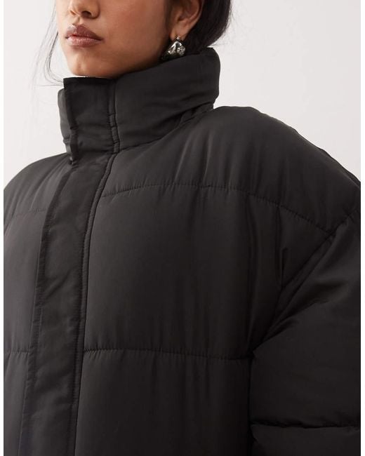 Collusion Black Puffer Jacket