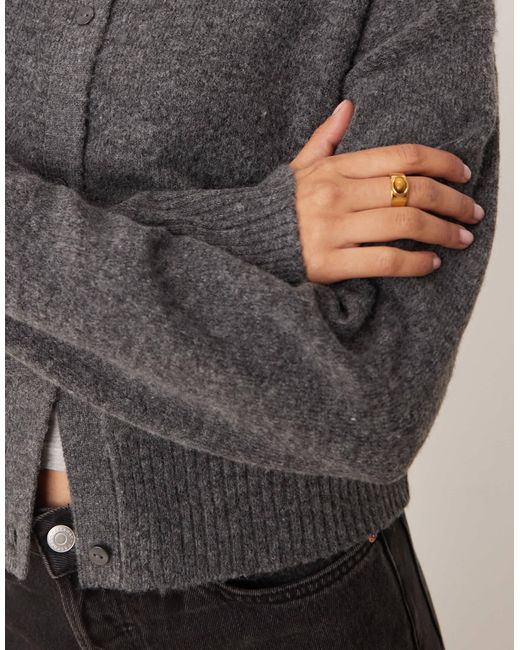 JJXX Gray Cardigan