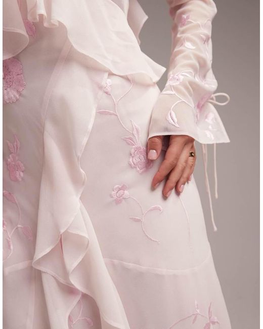ASOS Bruidsmeisjes in het Pink