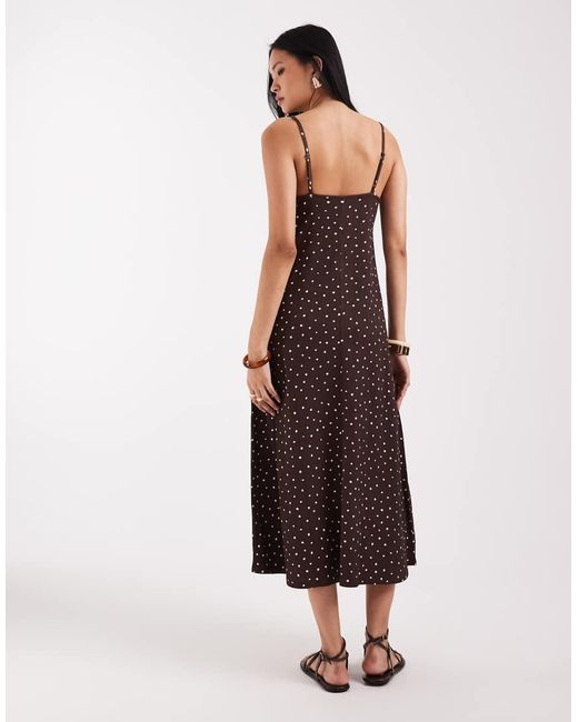 ONLY Purple Midi Dress