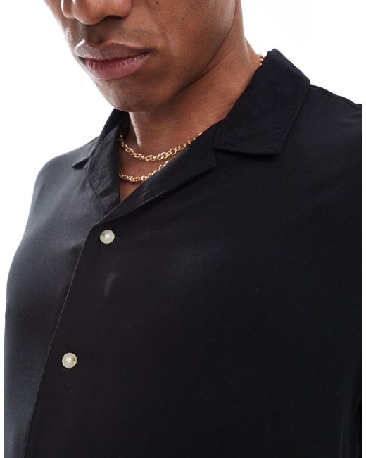 ADPT – oversize-hemd in Black für Herren