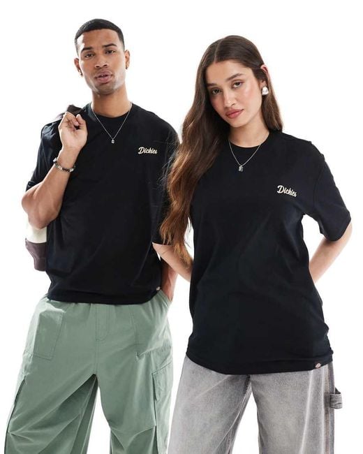 Dickies Black Deli Graphic Back Print T-shirt