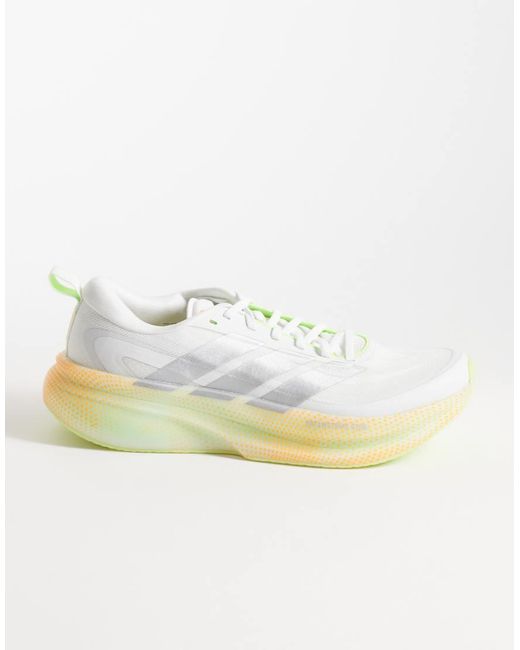 Adidas Originals Metallic Adidas Running Supernova Glide Trainers for men