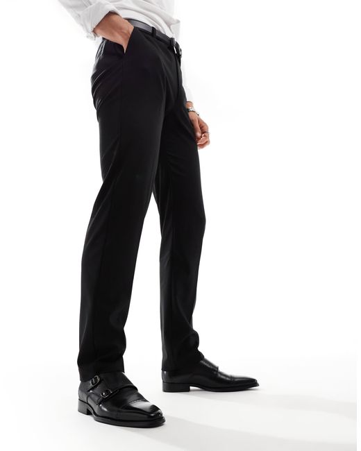 Schuh – ronaldo – monkstrap-e aus em leder in Black für Herren