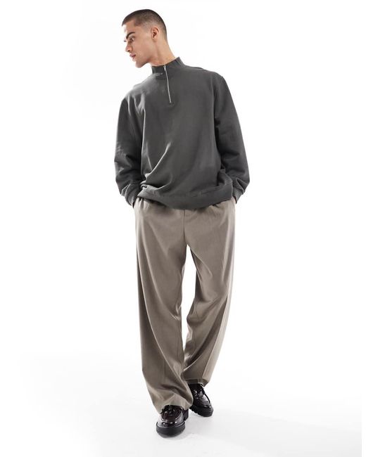 ASOS Essentials in het Gray voor heren