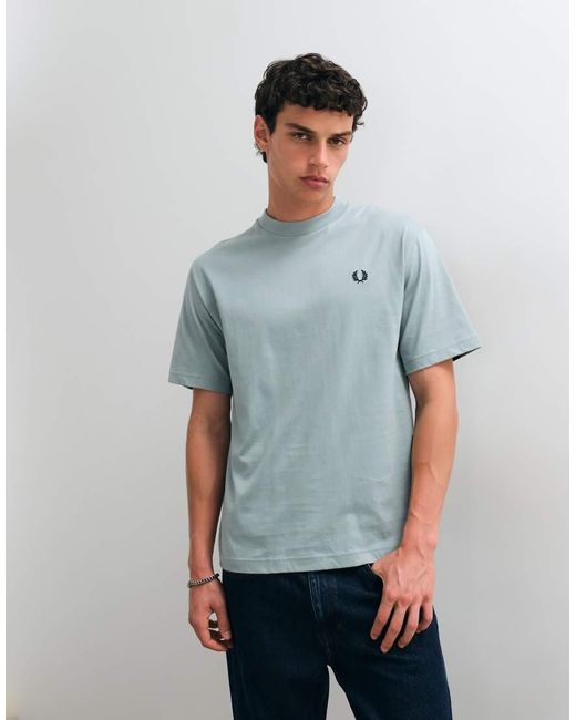 Fred Perry Blue Tape Print T-Shirt for men