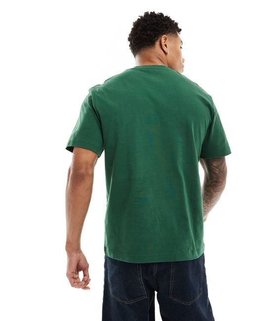 Lacoste Green Mid Weight Boxy Fit T-shirt for men