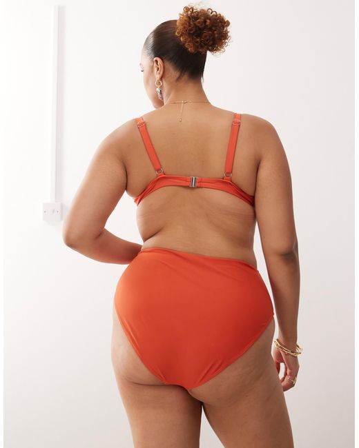 Curve - bas Collusion en coloris Orange