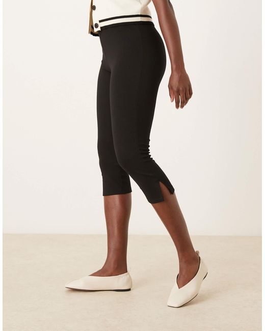 Leslie - ballerines à bout carré - cassé ASOS en coloris Natural