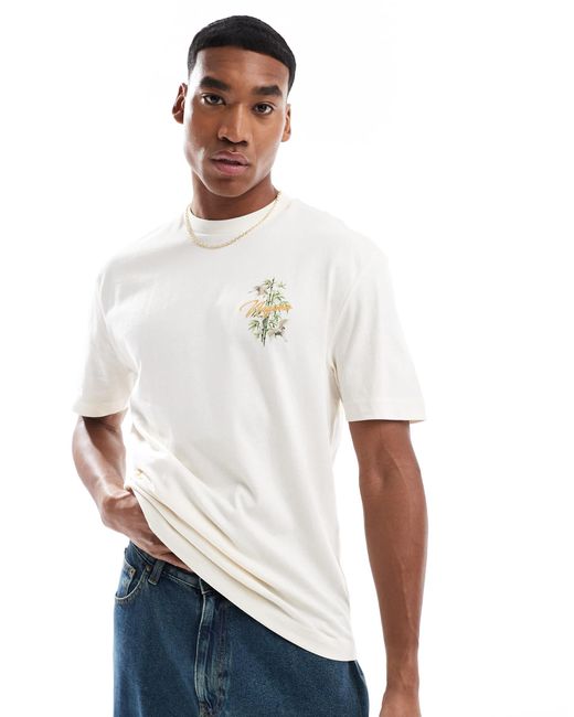 River Island – naha – t-shirt in White für Herren