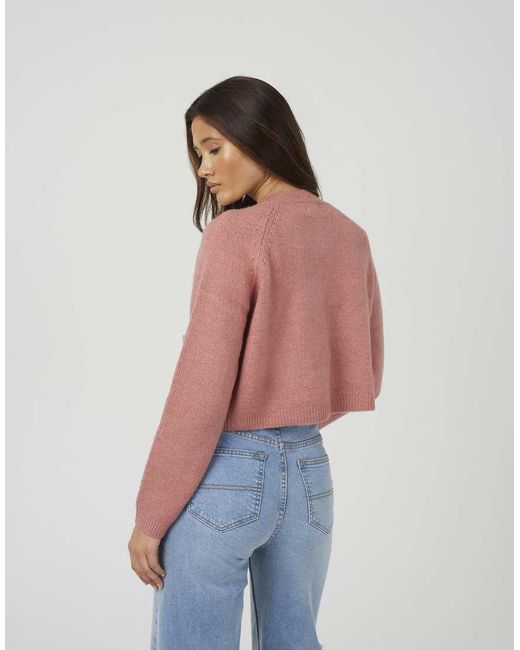 Brave Soul Blue Raglan Sleeve Soft Knit Cardigan