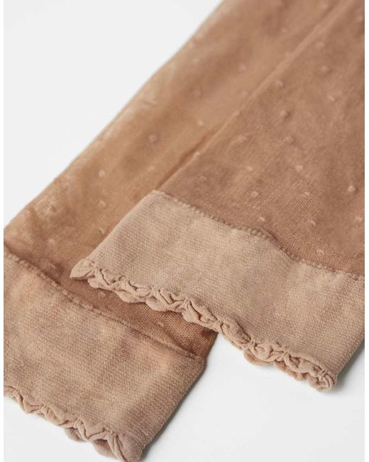 Calzedonia Natural Patterned Knee-High Socks
