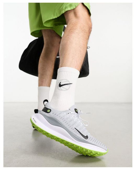 Nike White Nike React Infinity Run 4 Trainer for men