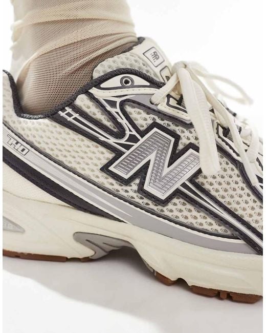 New Balance White 740 Unisex Asos Exclusive Sneakers