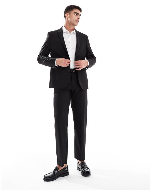 ASOS Black Regular Suit Jacket for men