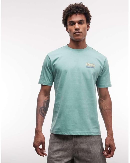 Myer Parlez de hombre de color Green