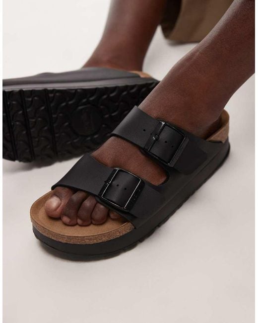 Birkenstock Brown Papillio Arizona Flex Platform Sandal