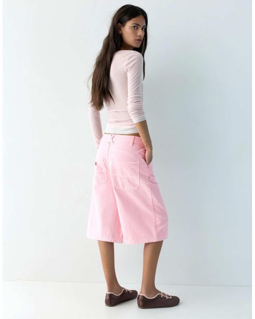 Pull&Bear Pink – jorts