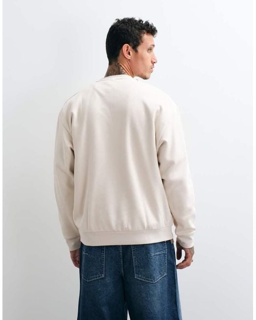 Adidas Originals Gray Retro Sweatshirt for men