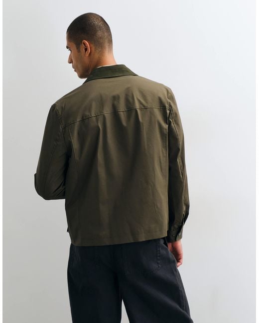 Mango Green Barn Jacket for men