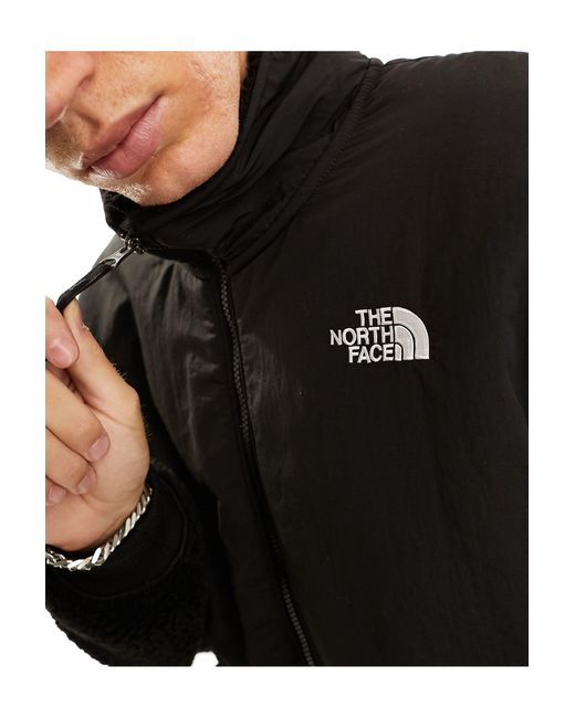The North Face – platte high pile – schweres fleece-sweatshirt in Black für Herren