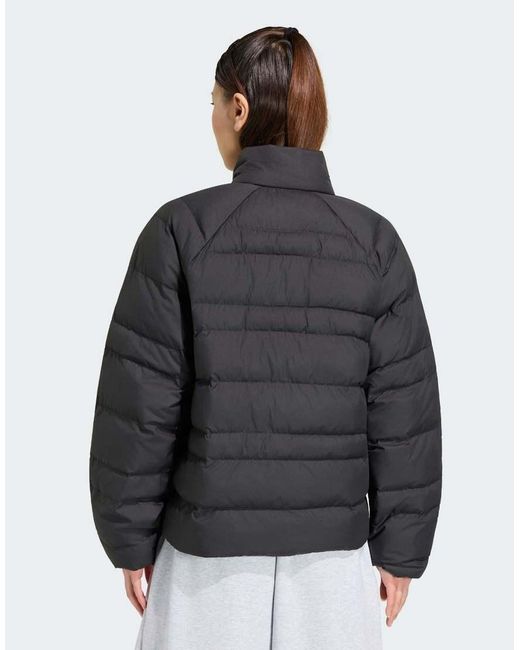 Adidas Originals Gray Essentials Packable Insulated Jacket