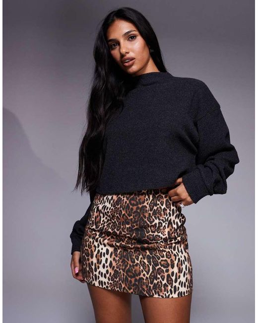 ASOS Blue Mini Skirt
