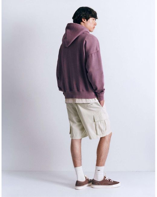 Bermuda cargo - beige Pull&Bear pour homme en coloris Purple