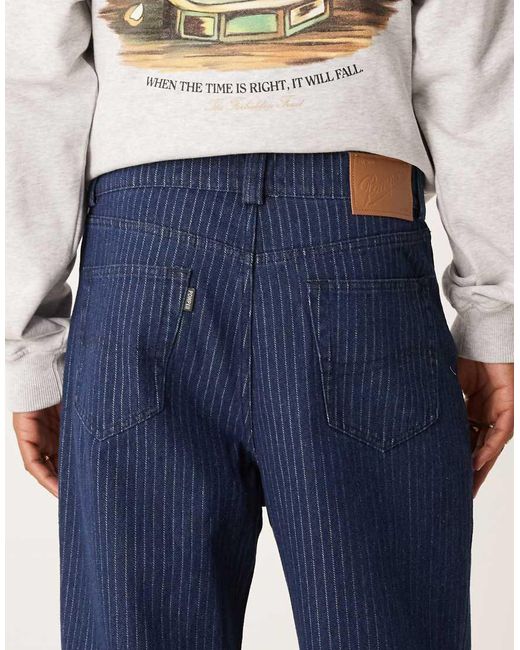 Pompeii UK White Pompeii 5 Pocket Jeans for men