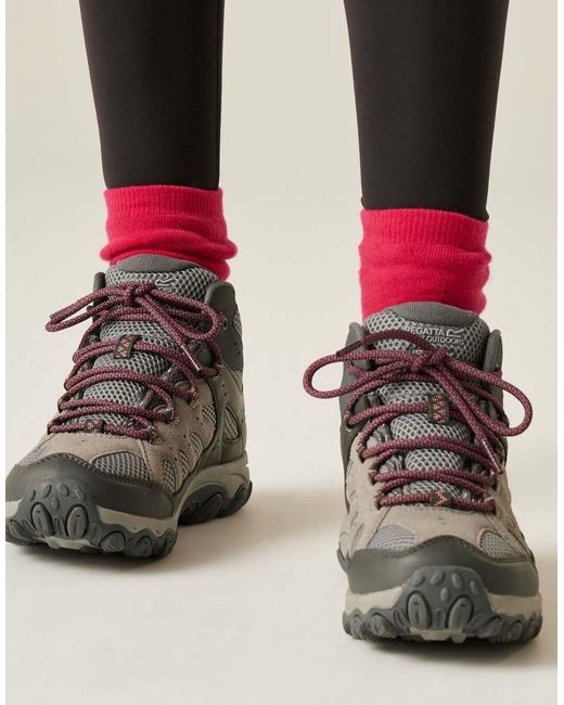 Regatta Gray Edgepoint Iv Technical Waterproof Mid Walking Boots