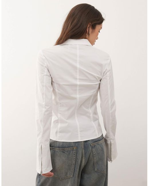 Weekday White – hemdbluse