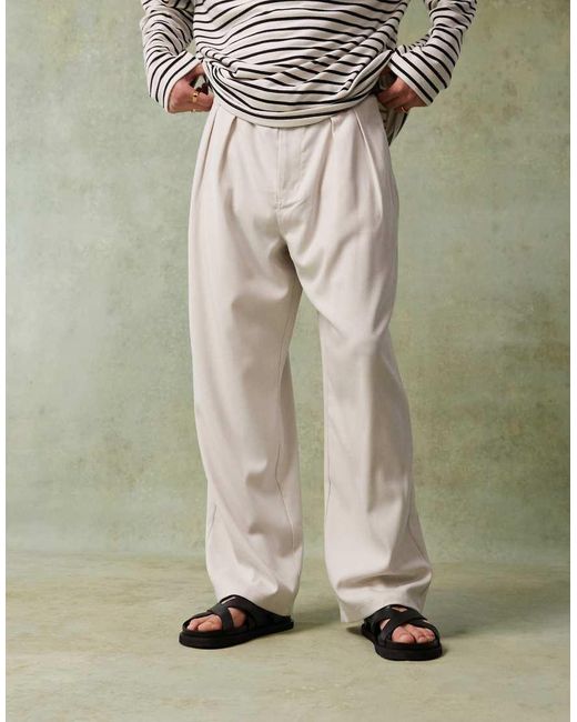 Pantalones Holgados Con Pinzas De Cotton On-Blanco Cotton On de hombre de color Green