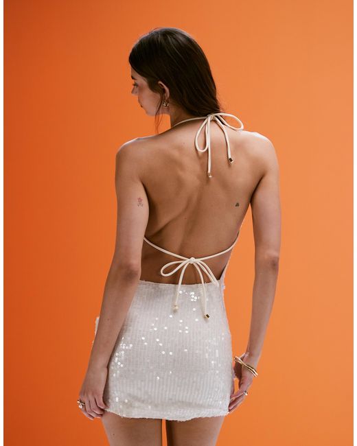 South Beach Orange – mini-strandkleid