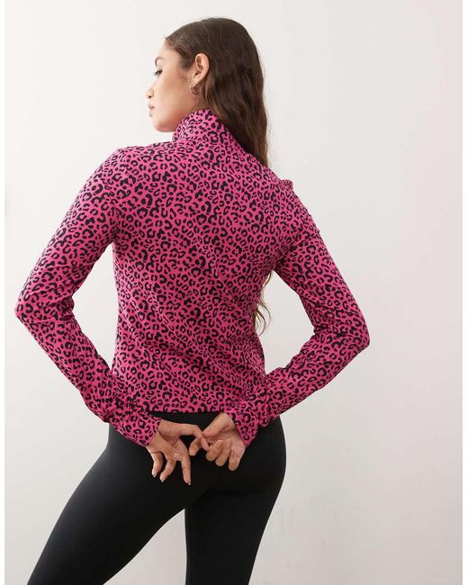 OOSC Purple Infinite Cropped Zipped Jacket