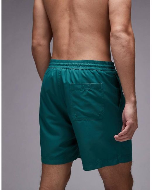 Carhartt Blue Chase Swim Trunks for men