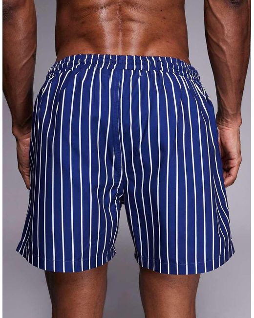 South Beach Blue Swim Shorts for men