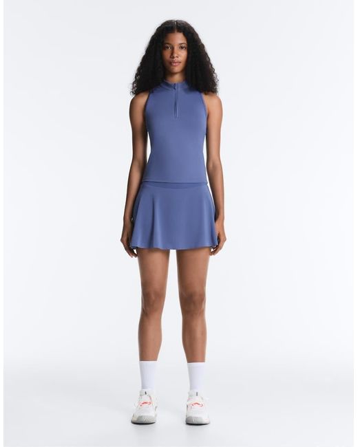 Oysho Blue Compressive Skirt