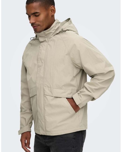 Only & Sons Natural Jacket for men